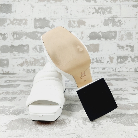 New Circus By Sam Edelman Marlie Purple Platform Block Heel Heel Slides F 953 - Picture 13 of 15